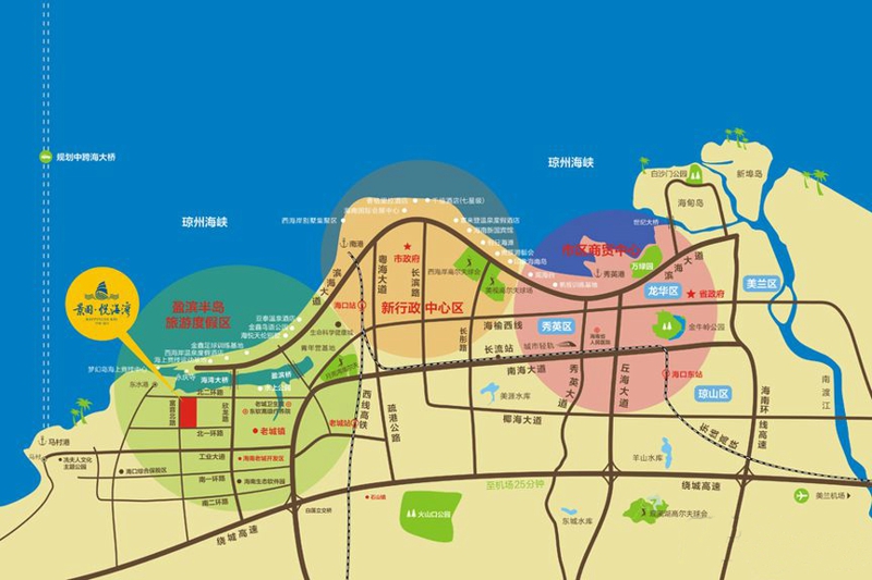 景园悦海湾区位图2