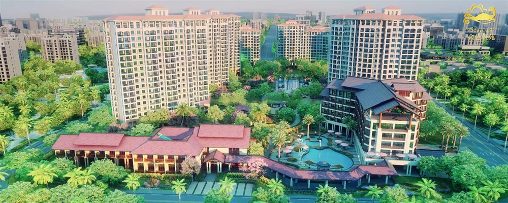 小区园林效果图1