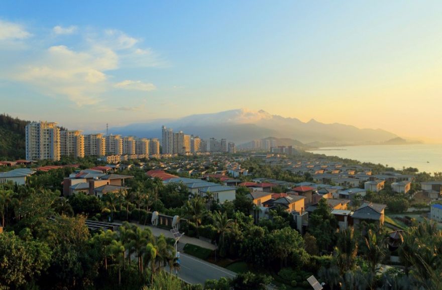 富力湾实景图