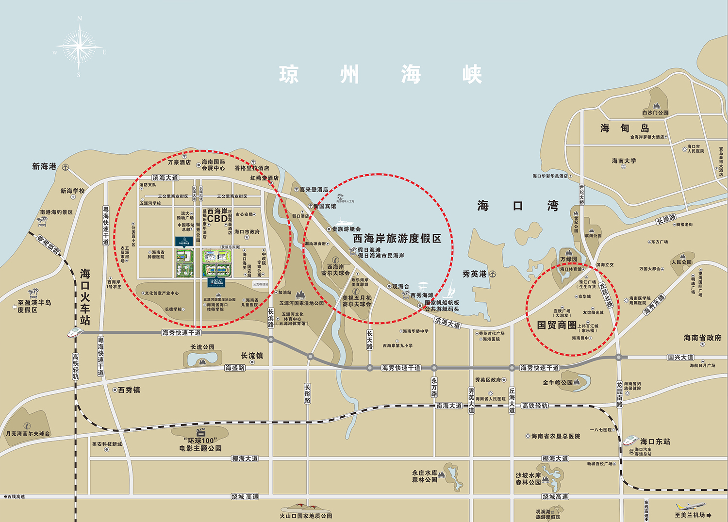 区位图
