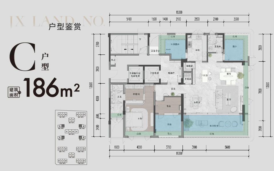 C户型