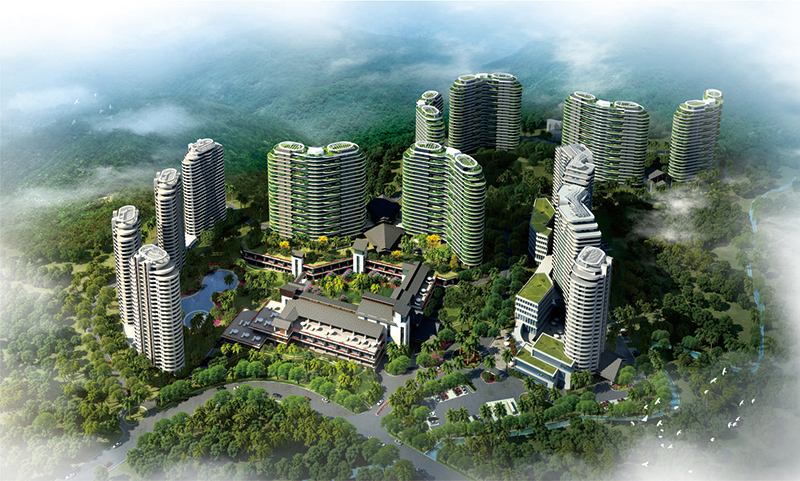 仁帝山养生养老基地