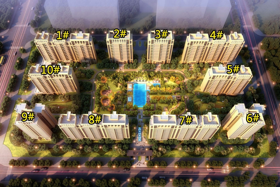 绿地海长流效果图08