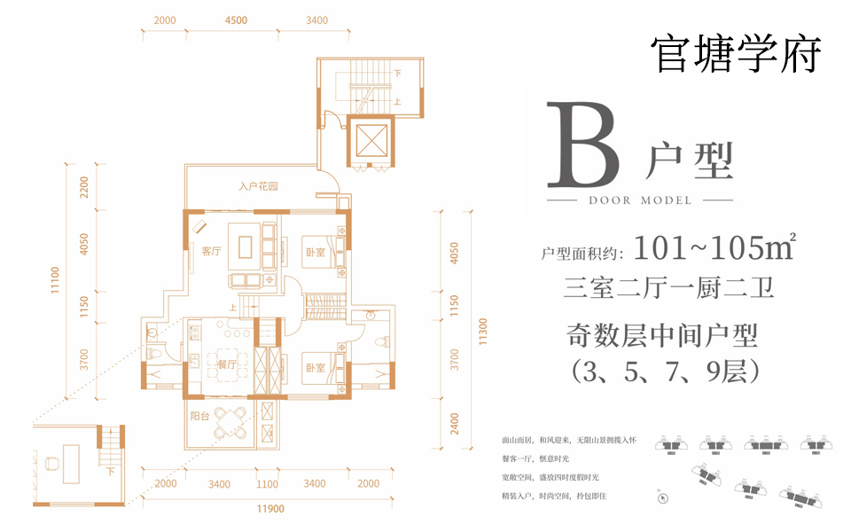 学府B户型