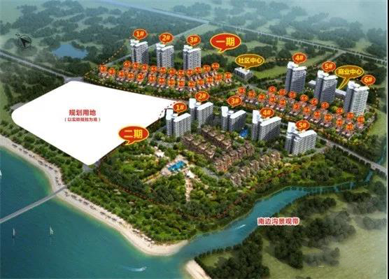 中国铁建龙沐湾一号鸟瞰图 中国铁建龙沐湾一号鸟瞰图