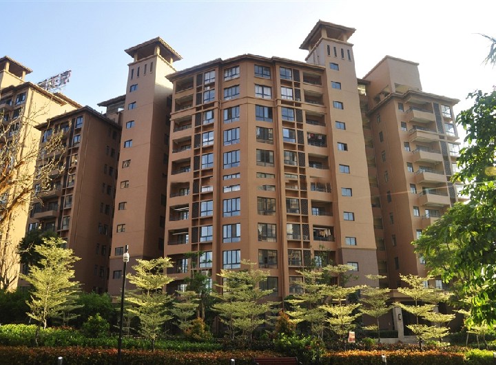 小区公寓楼实景1