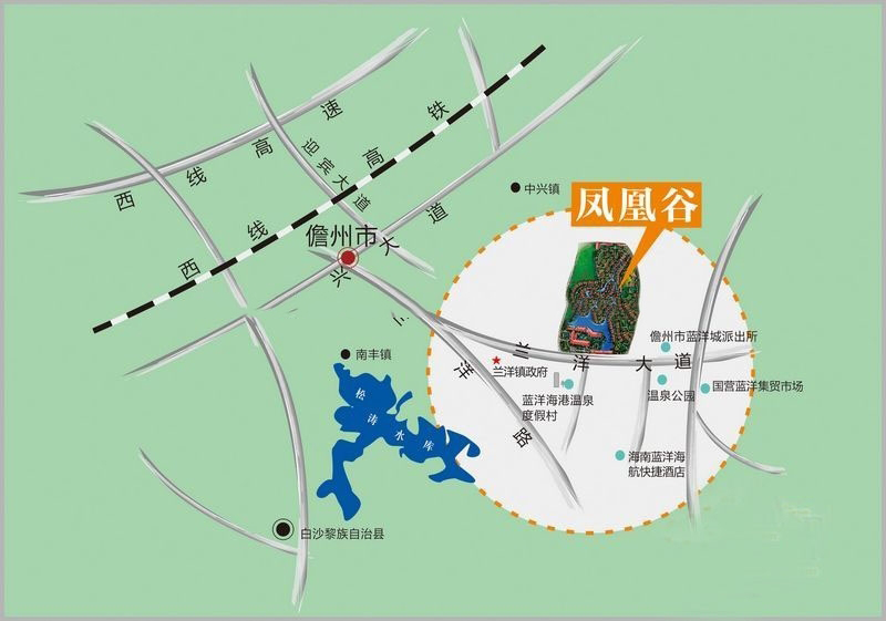 区位图