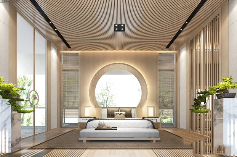 小合院样板间效果图  1