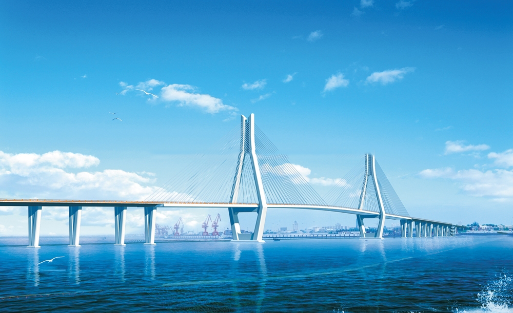 小区周边配套：洋浦跨海大桥