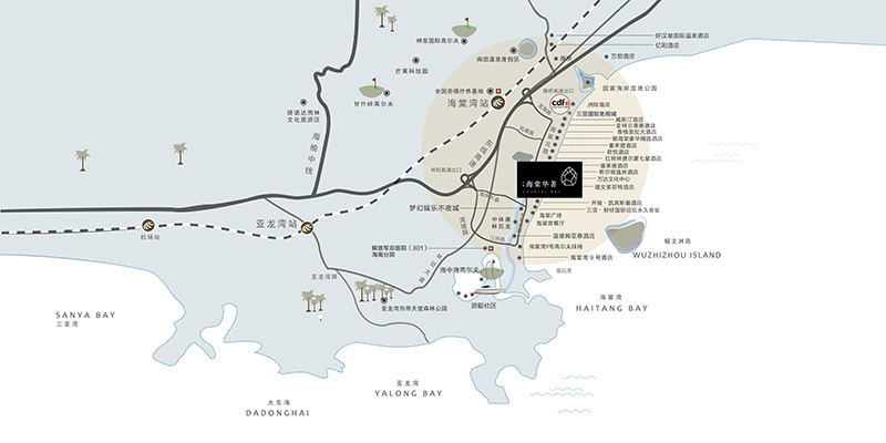 海棠华著区位图