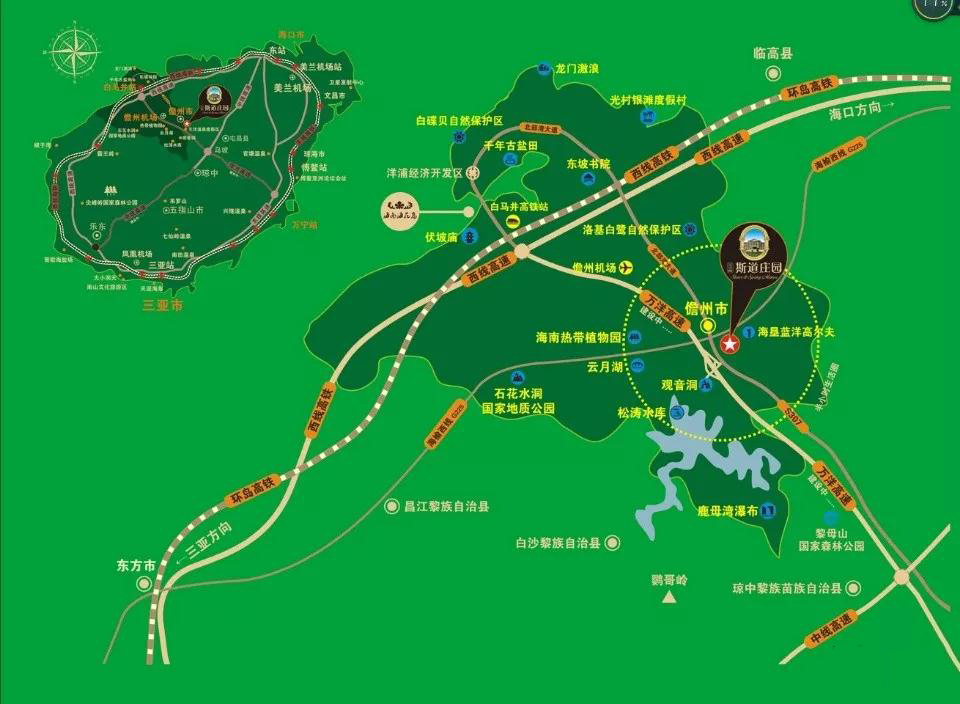 区位图