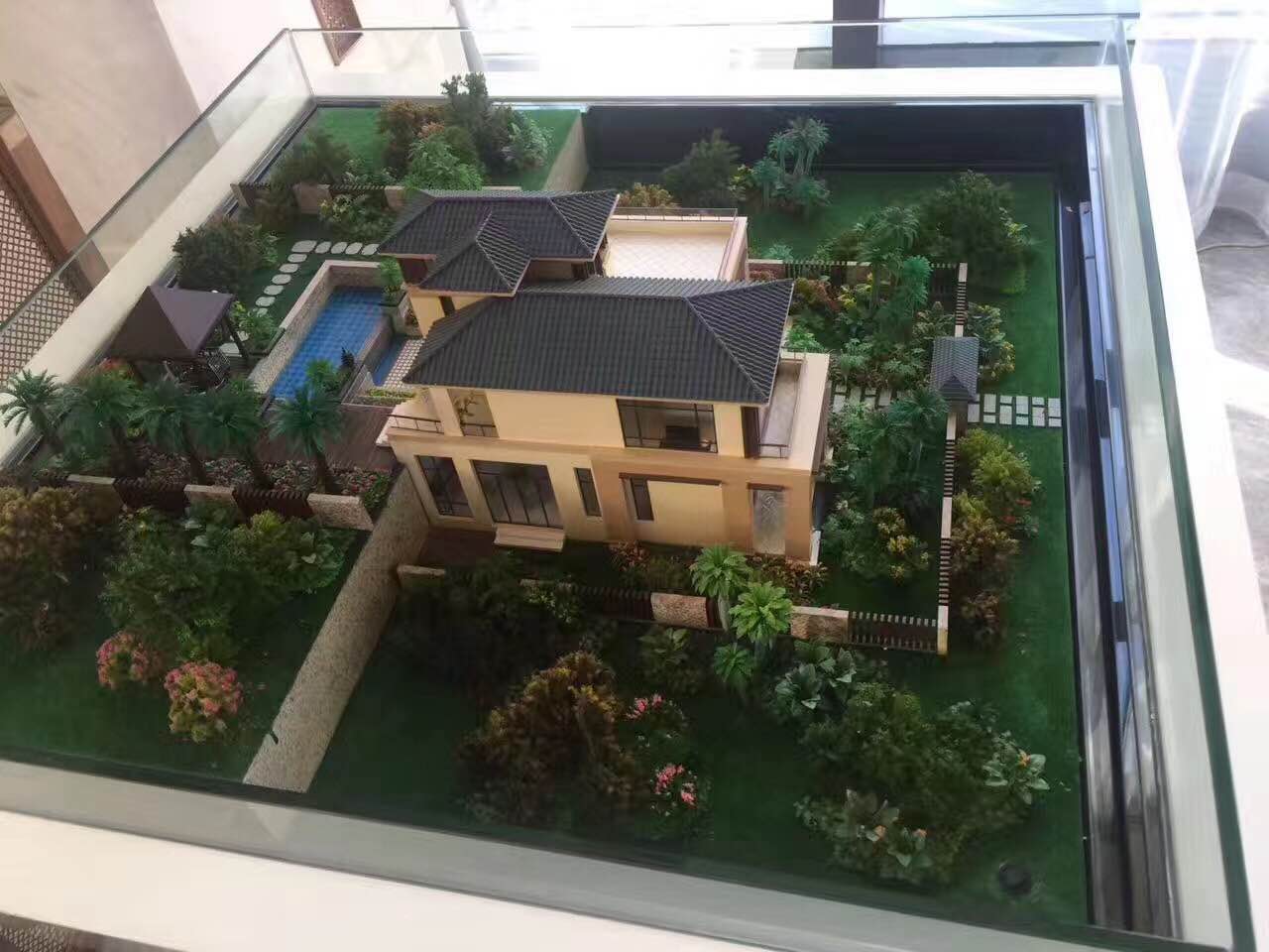 沙盘实景图