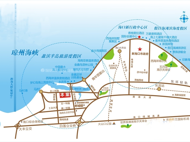 区位图