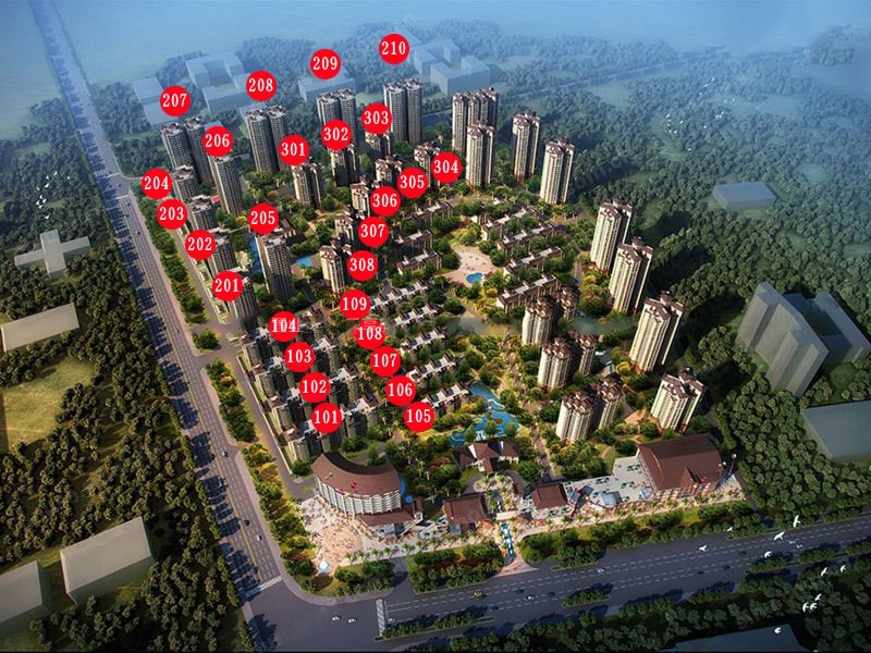 鸟瞰图a