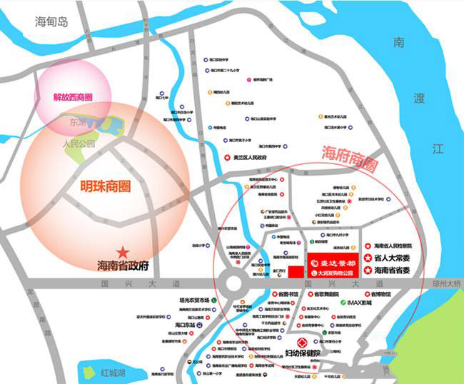 盛达景都区位图