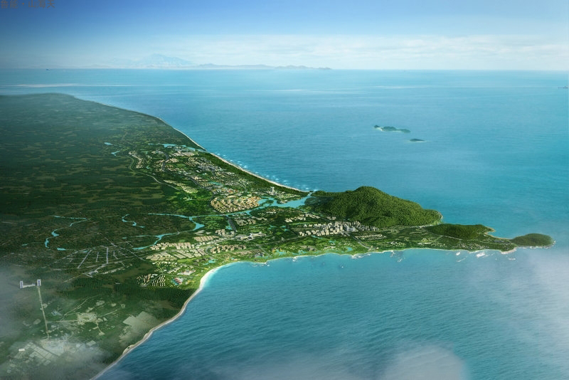 鲁能·山海天效果图 .