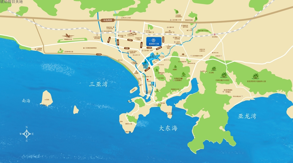 区位图