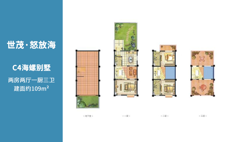 C4海螺别墅户型图109