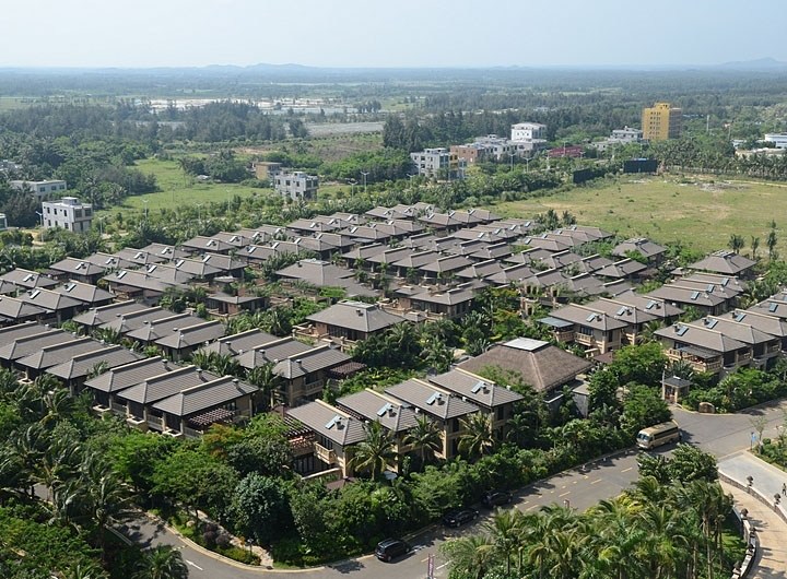 小区高层景观