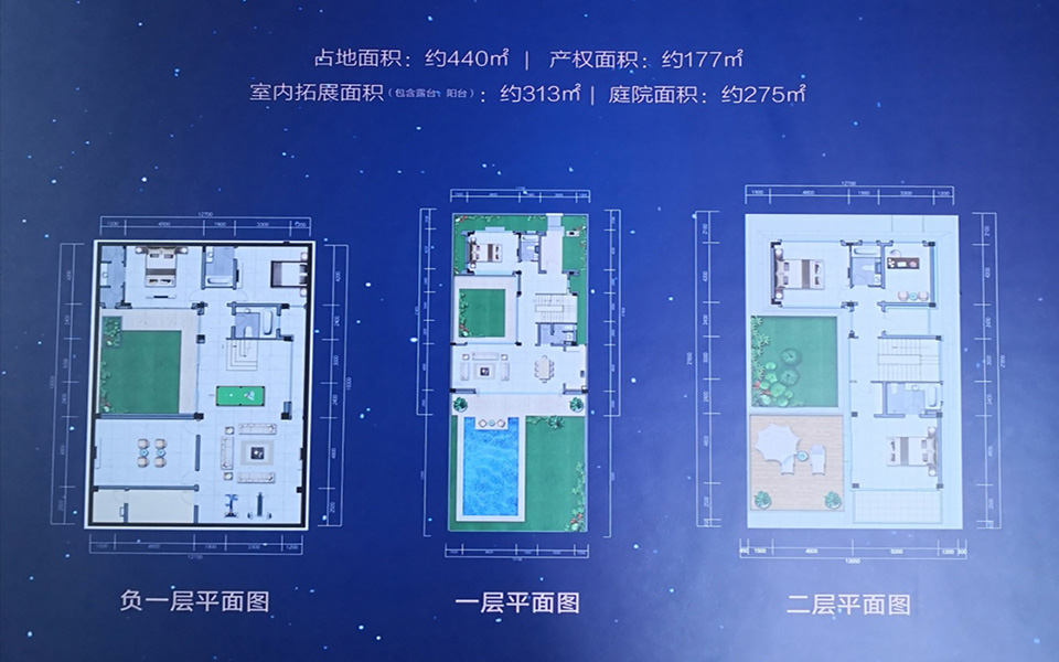 瞰海商业户型 五房四厅四卫 177