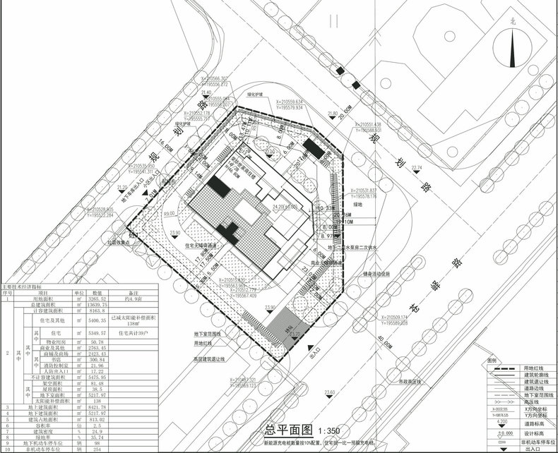 海口&middot;荣华世家商住楼1期规划图