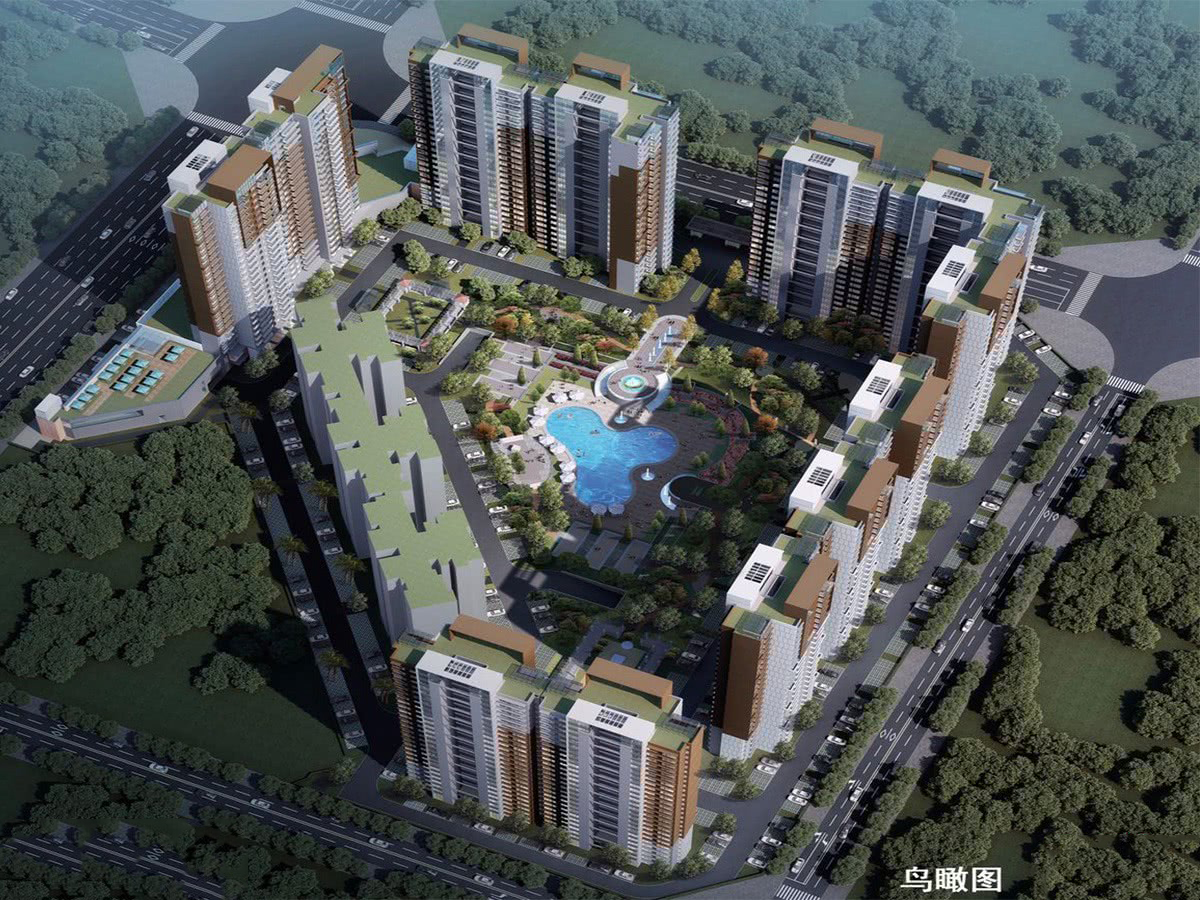 碧景阳光鸟瞰鸟瞰图