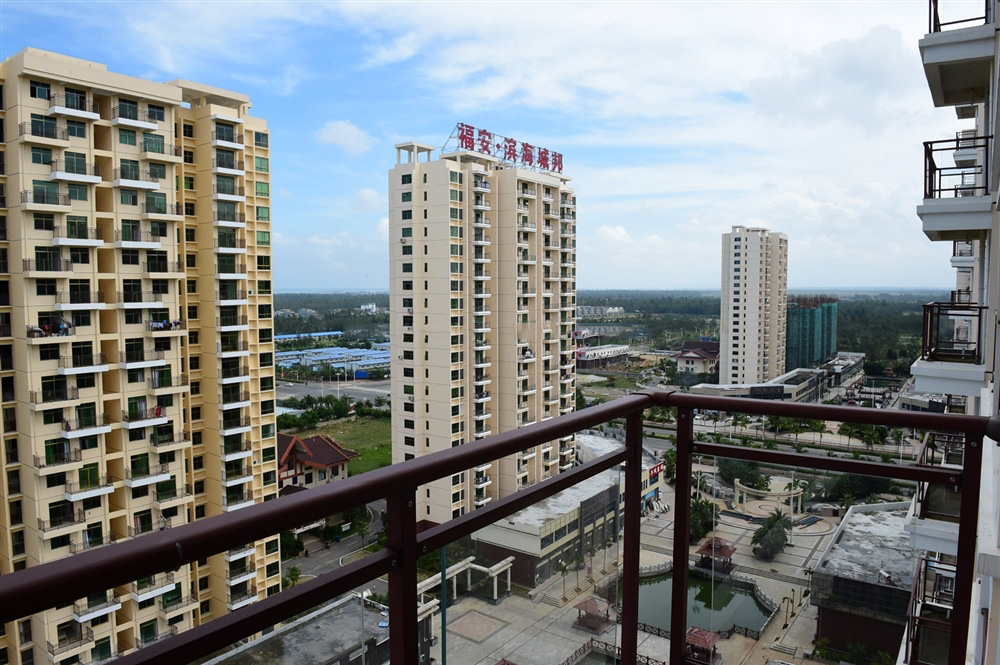 小区高层阳台景观1