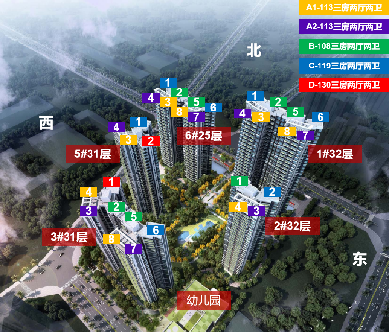 B27地块鸟瞰图