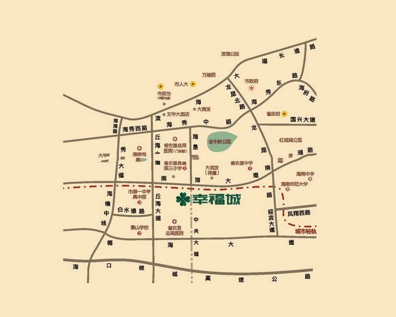 区位图