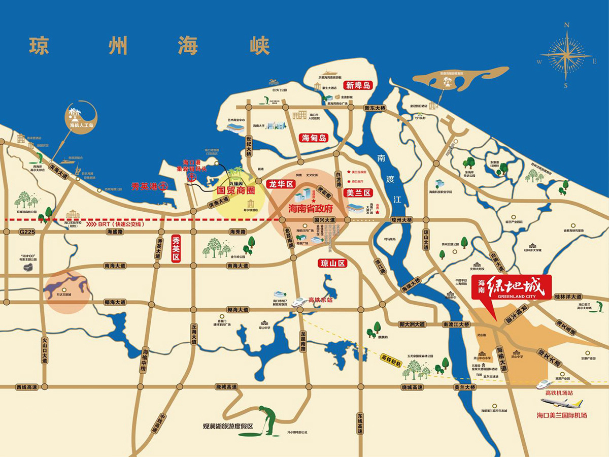 区位图