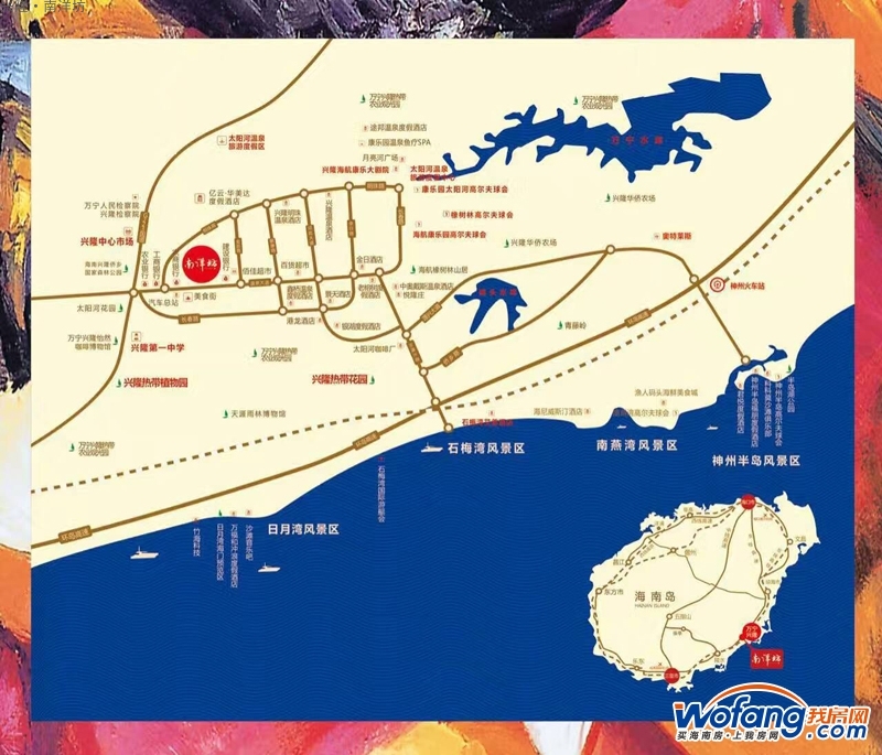 兴隆&middot;南洋坊区位图