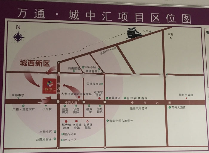 区位图