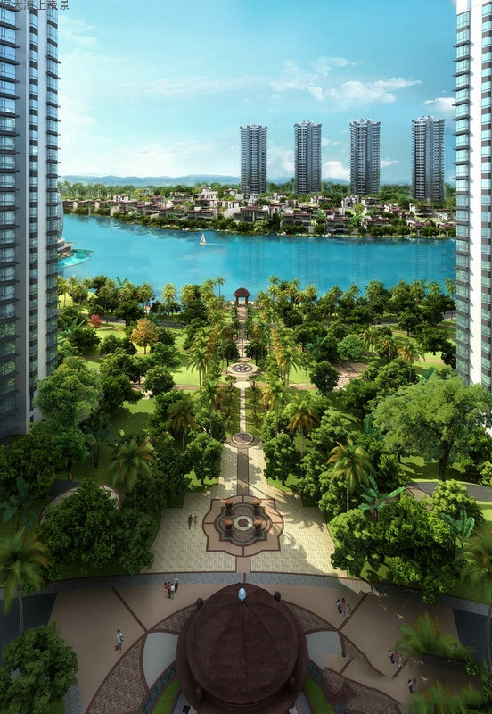 恒大海上帝景效果图  7