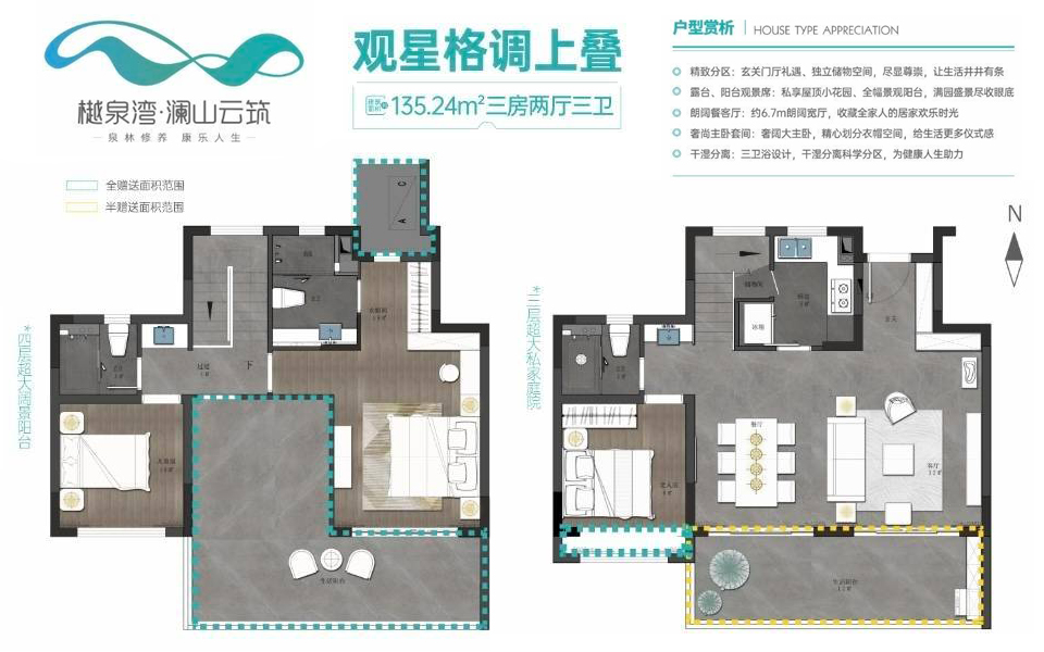 上叠-3房2厅3卫