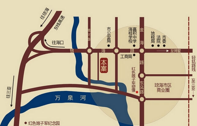 区位图