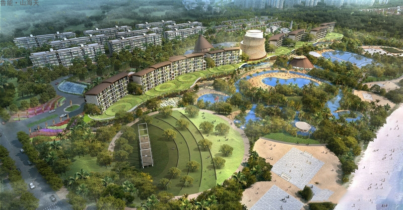 鲁能·山海天效果图
