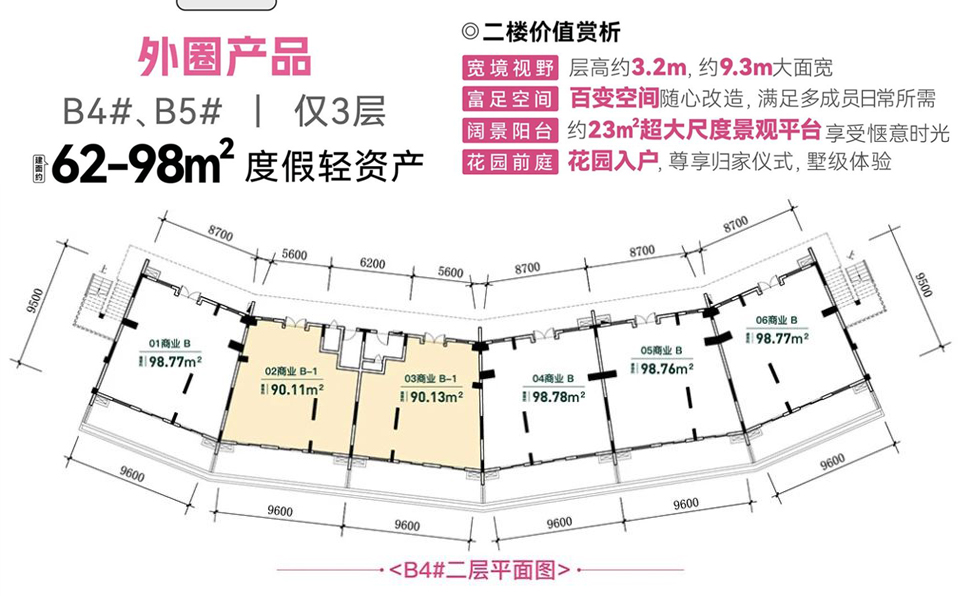 B4#二层02、03户型
