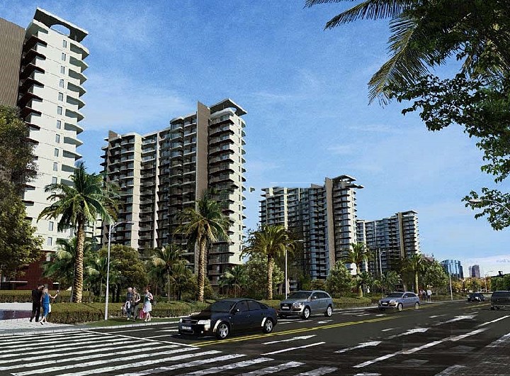 楼栋建筑效果图1