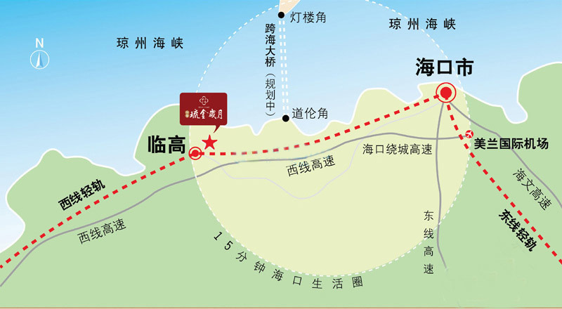 恒泰琉金岁月区位图