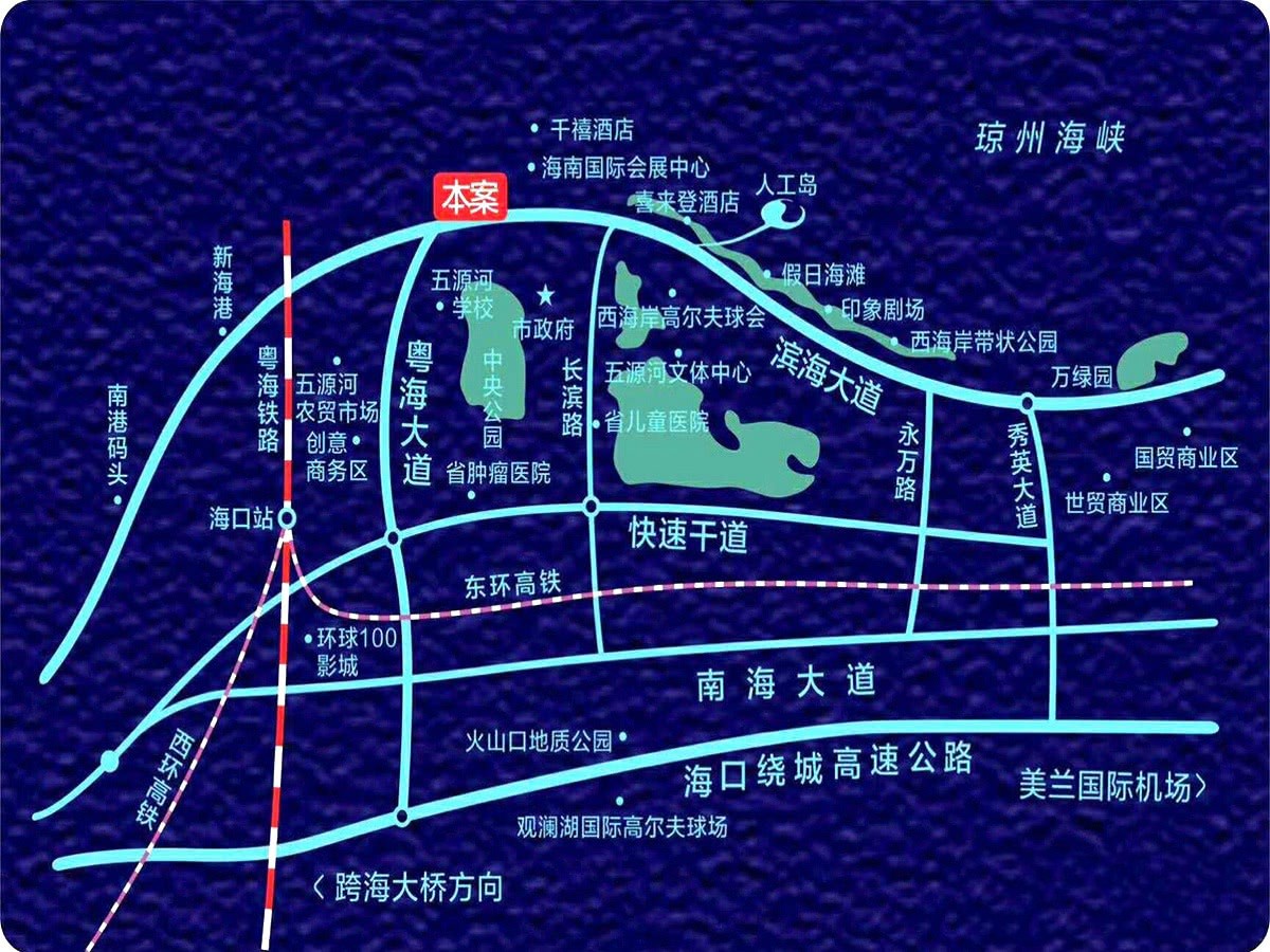 凤凰悦海区位图