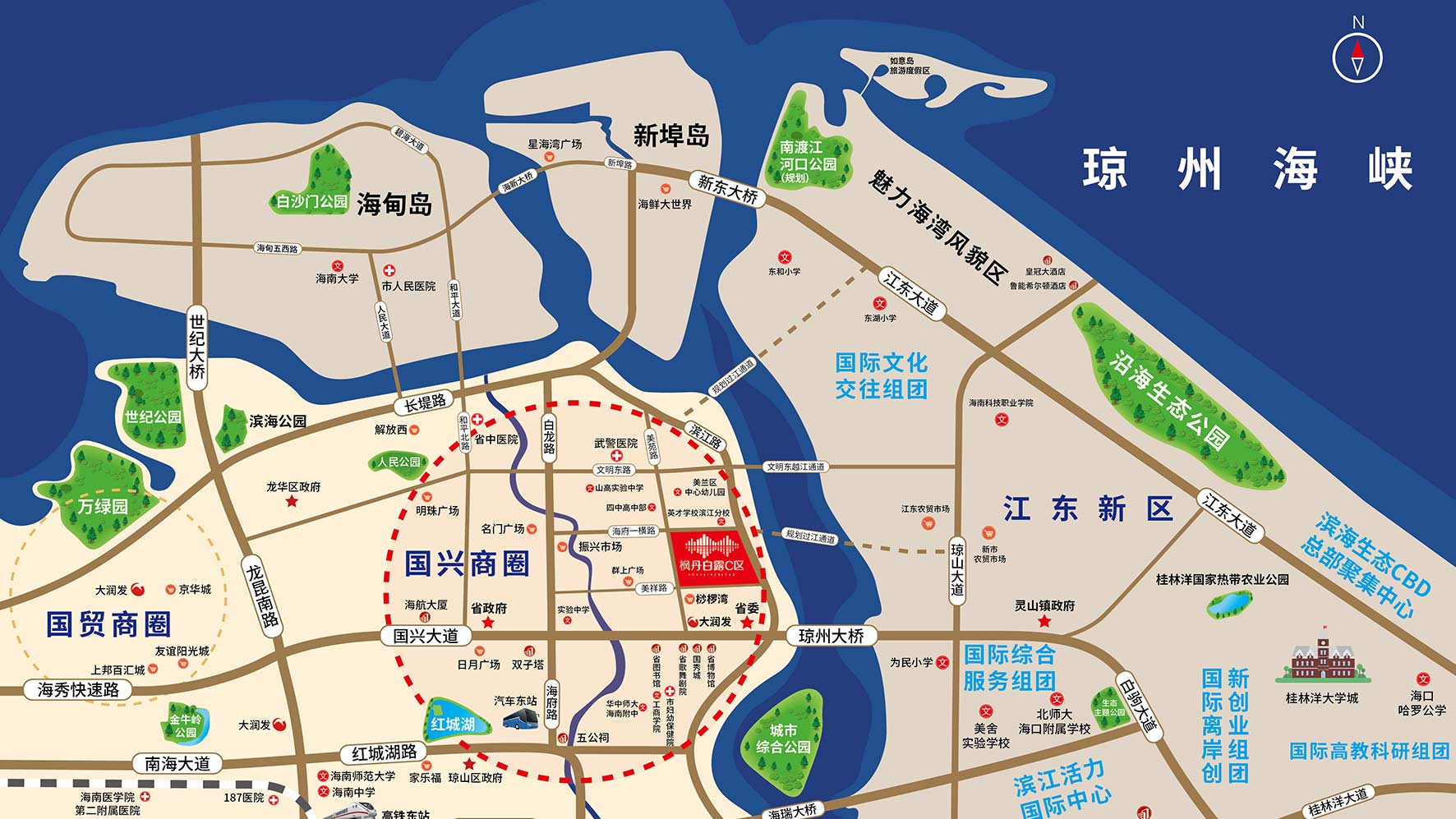 区位图