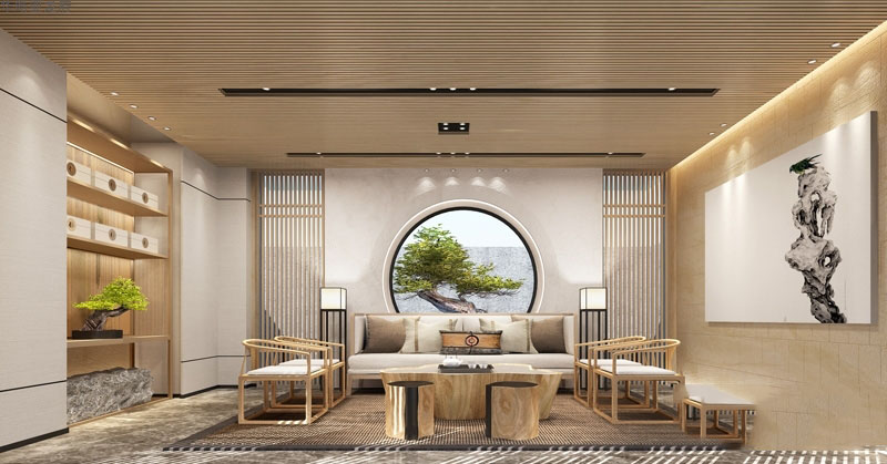 小合院样板间效果图  6