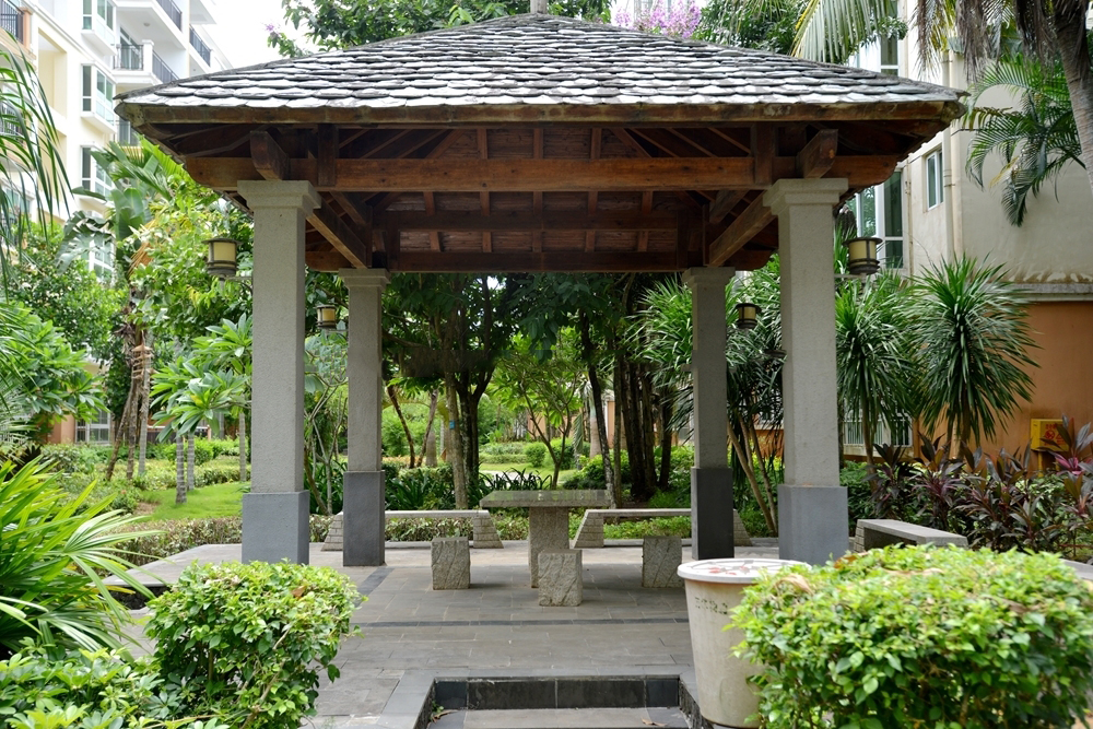 小区配套:休闲亭