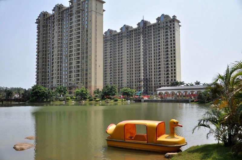 小区楼栋实景图