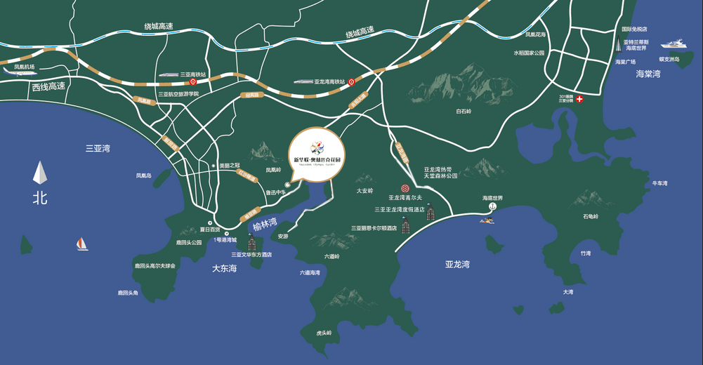 区位图