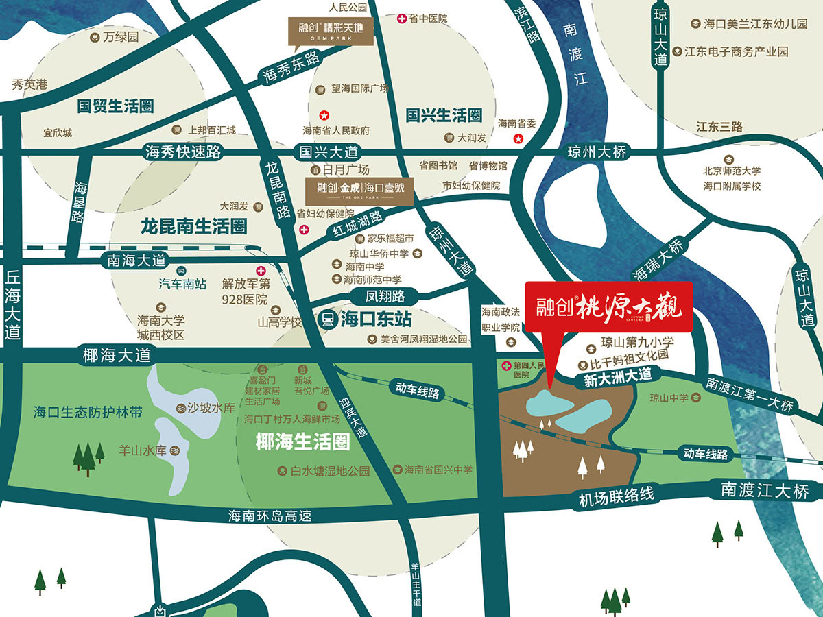 区位图-局部