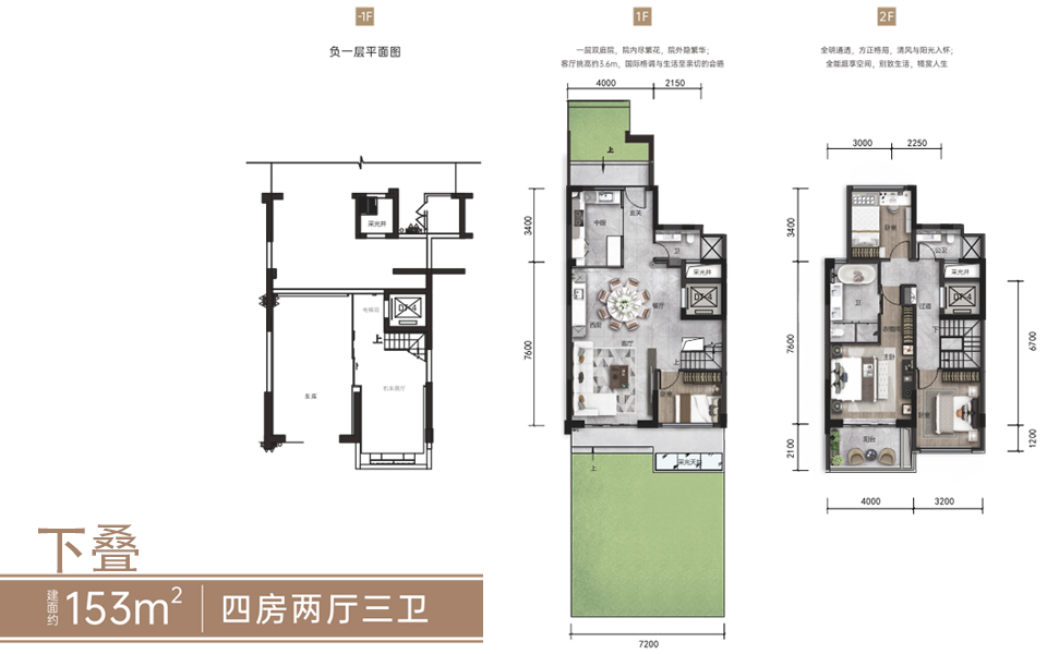 下叠-4房2厅3卫
