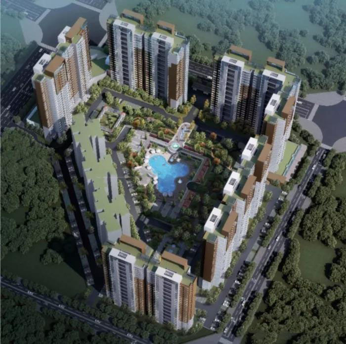 碧景阳光鸟瞰图