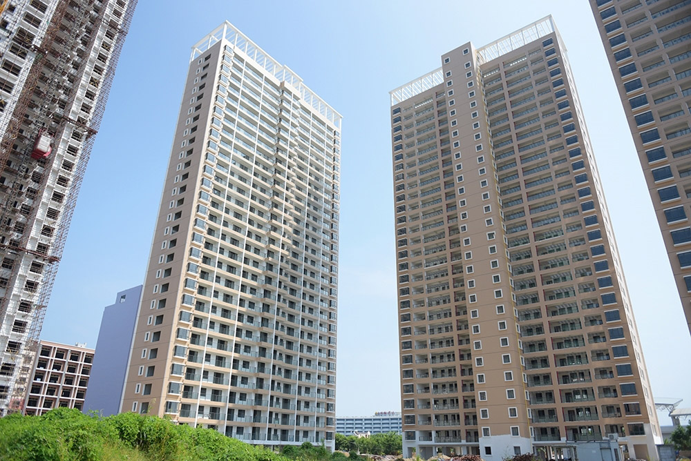 小区楼栋实景去