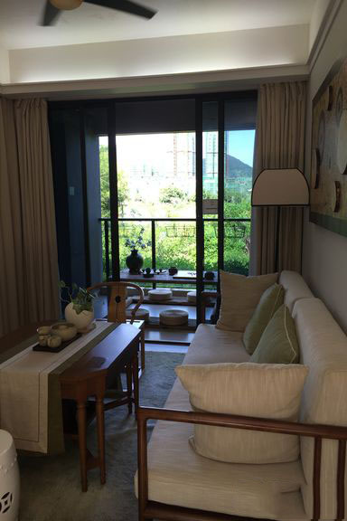75㎡样板间客厅1